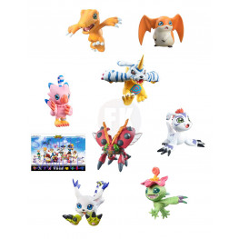 Digimon Adventure Digicolle! Series Trading figúrka 8-Pack Mix Special Edition 5 cm